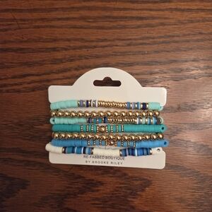 Re-Fabbed Botique By: Brooke Riley Beaded Bracelet Set